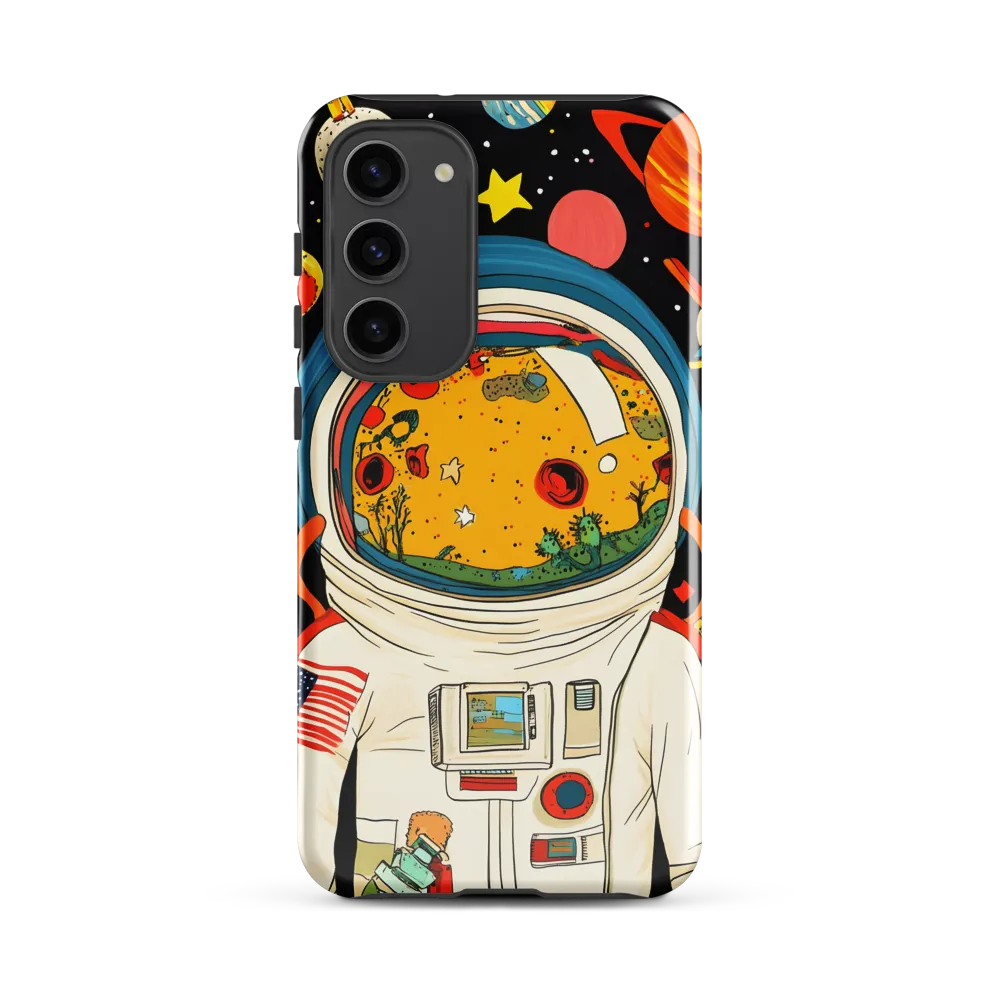 Cosmic Curiosity: Journey Within the Helmet