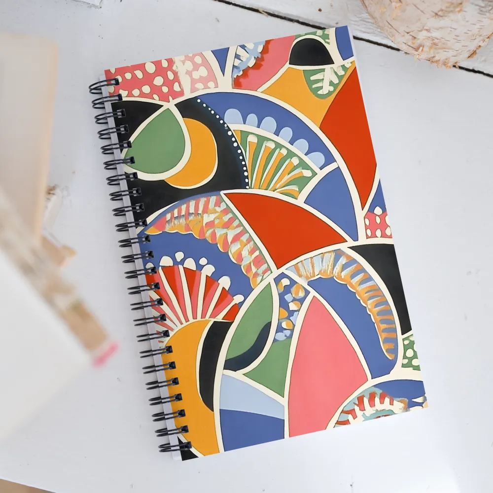 Kaleidoscope of Colors | Spiral Notebook