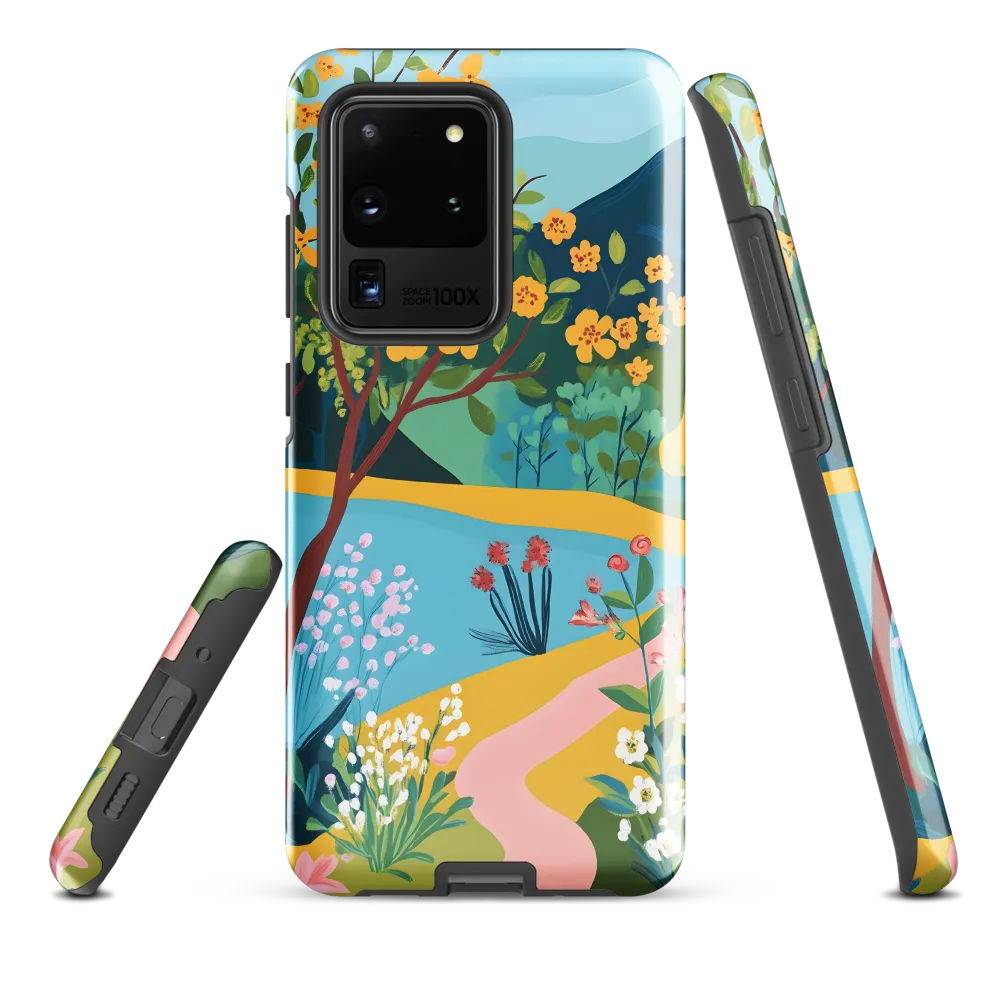 Blossoms by the Tranquil Waters