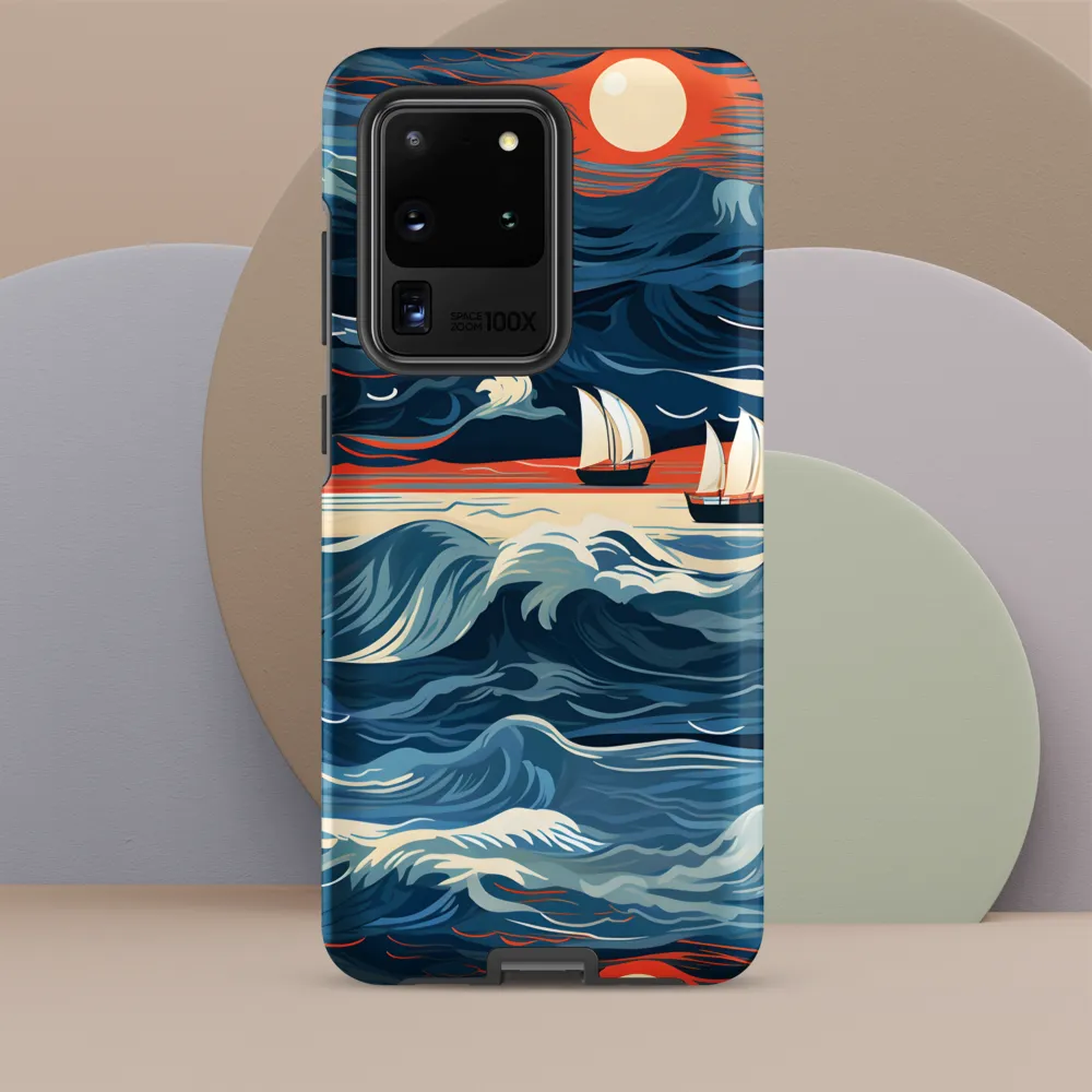 Ocean Whispers: A Voyage at Dusk