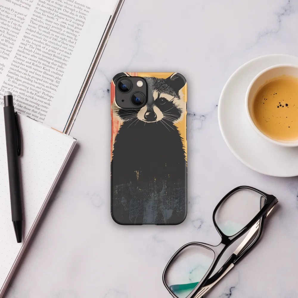 Whimsical Raccoon Portrait