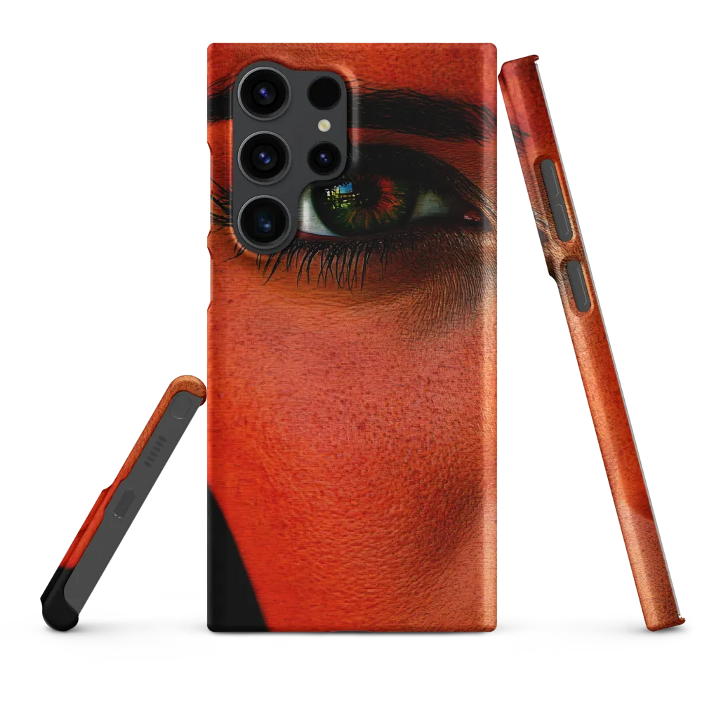 Gaze of Intensity | Phone Case |  S23 Ultra | Snap Case | Matte