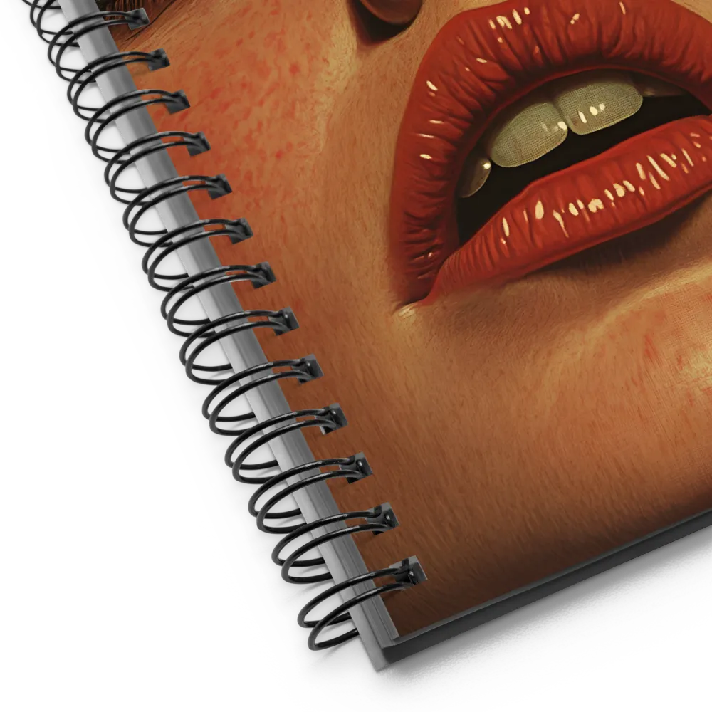 Intense Gaze | Spiral Notebook