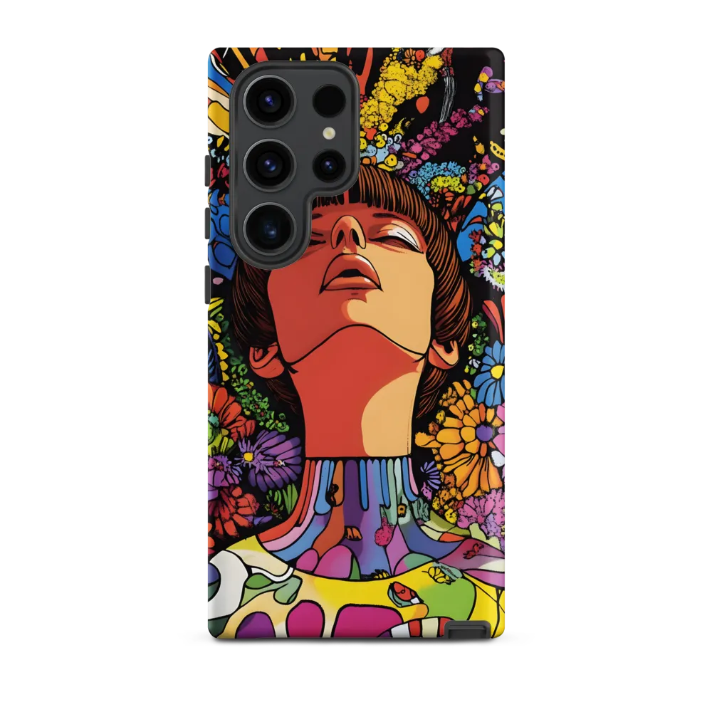 Vibrant Ecstasy: A Psychedelic Portrait