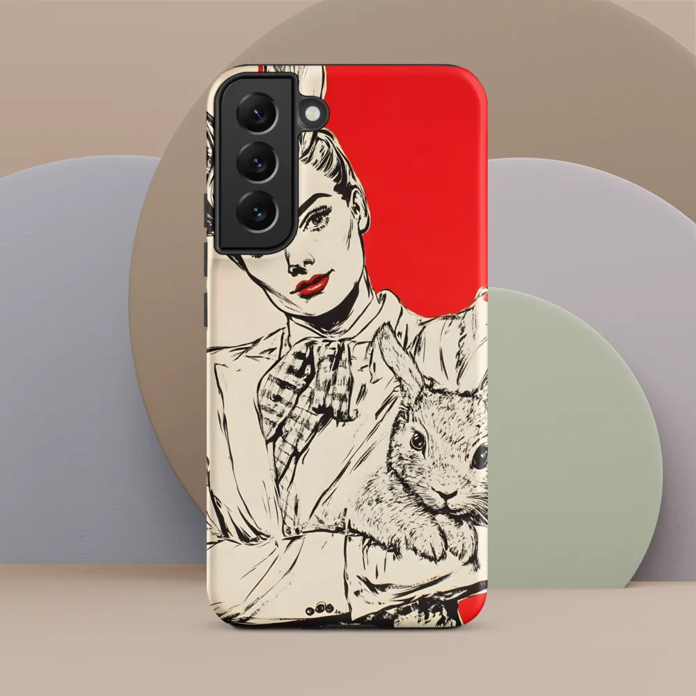 Whimsical Elegance: The Rabbit Lady