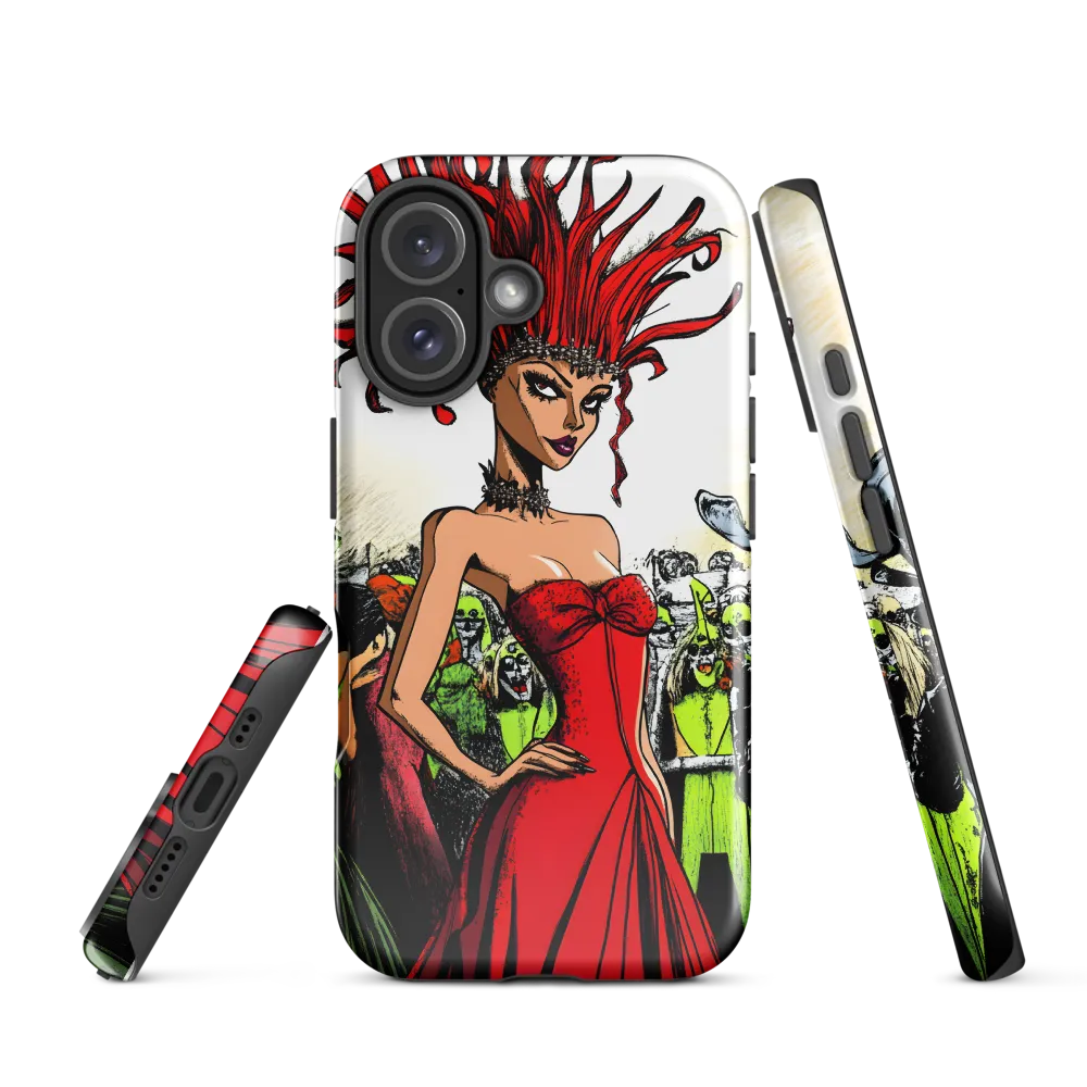 Fiery Elegance: A Fashion Statement