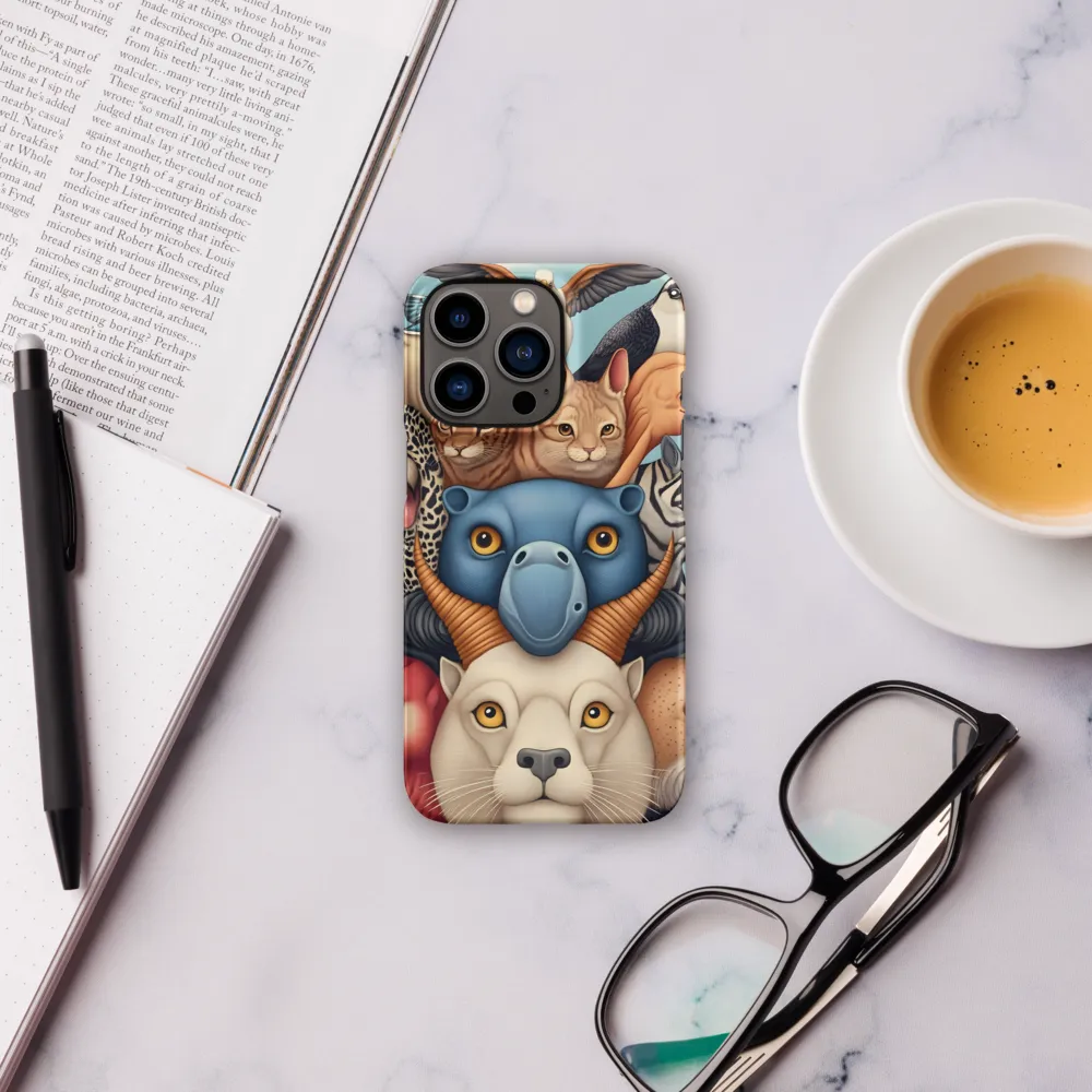 Harmonious Echoes of Wildlife | Phone Case |  13 Pro | Snap Case | Matte