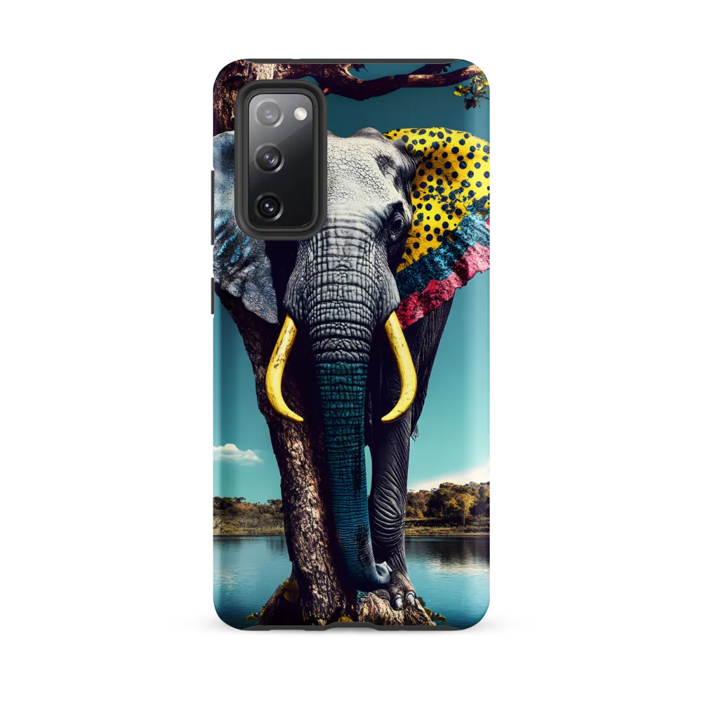 Playful Elegance: The Surreal Elephant