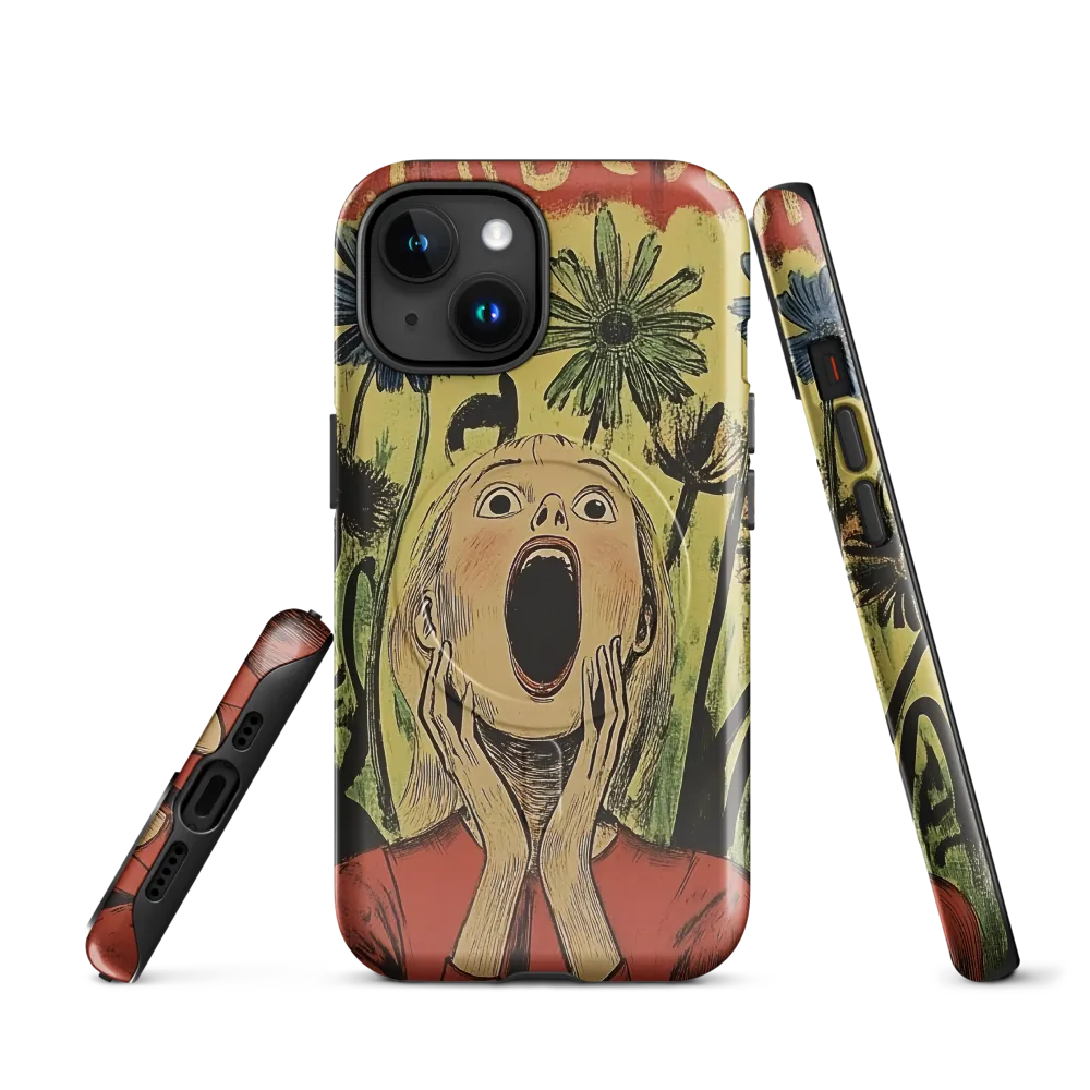 The Echo of Panic | Phone Case |  15 | MagSafe® Tough Case | Glossy