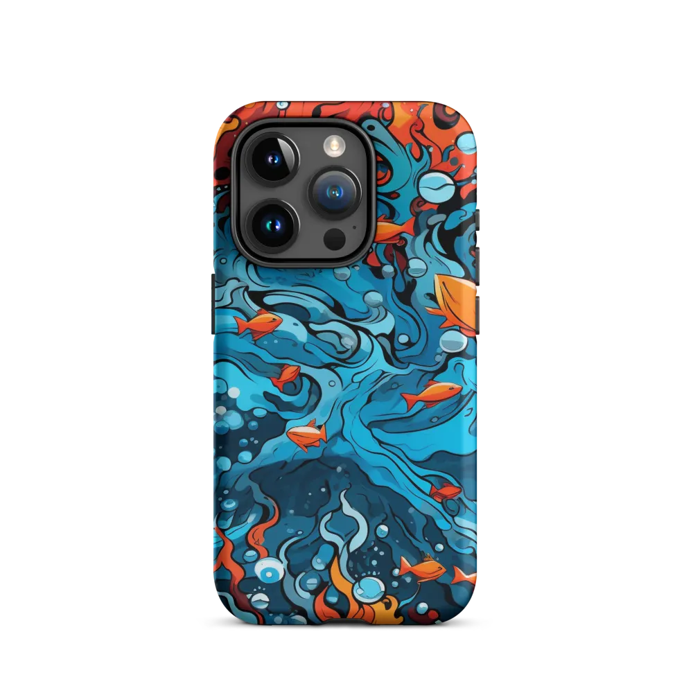 Fluid Harmony: Ocean and Flames