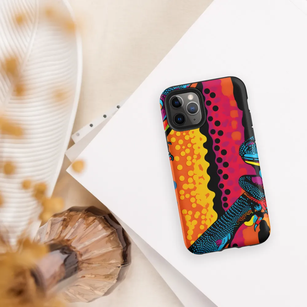 Colorful Encounters: The Playful Geckos