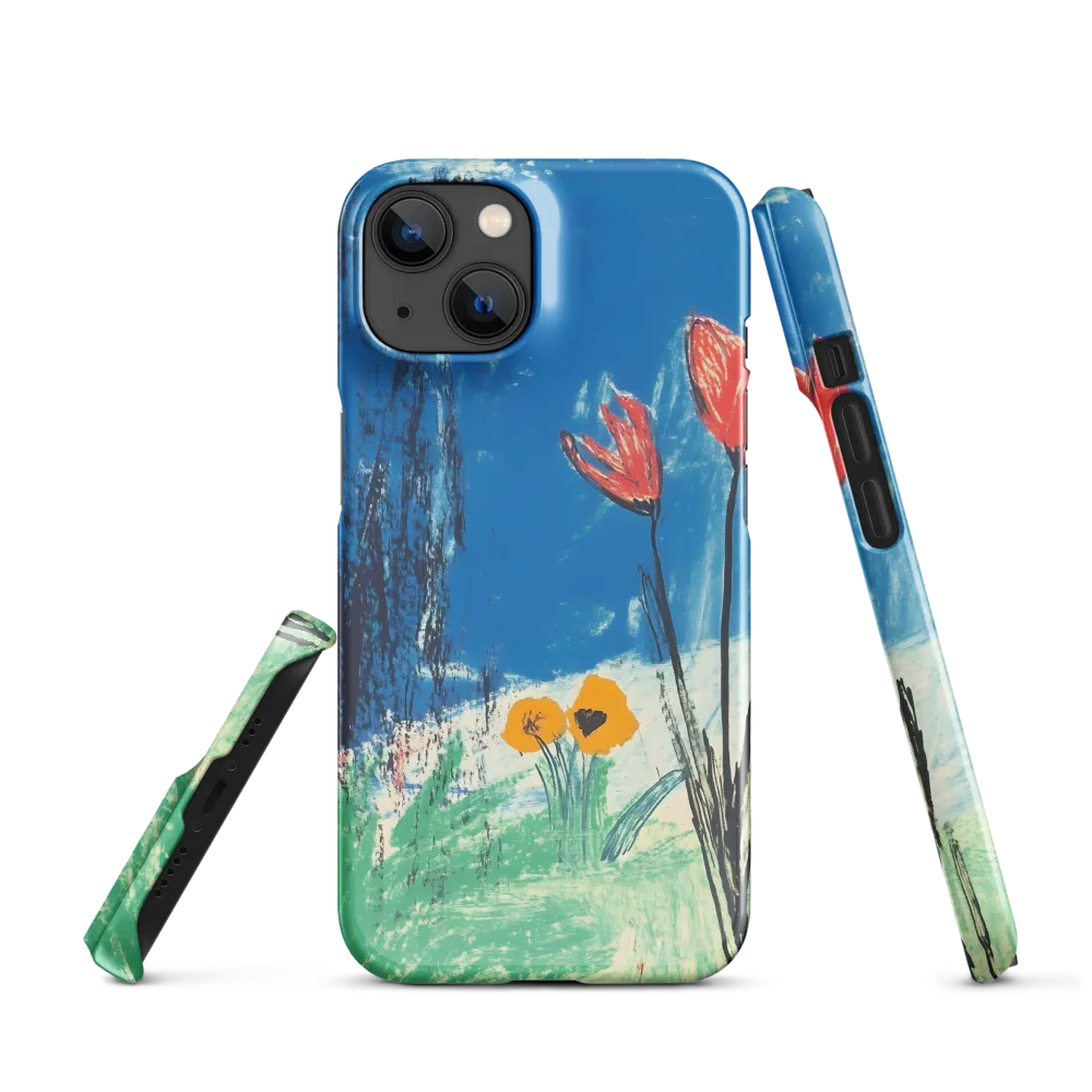 Joyful Blossoms in Blue