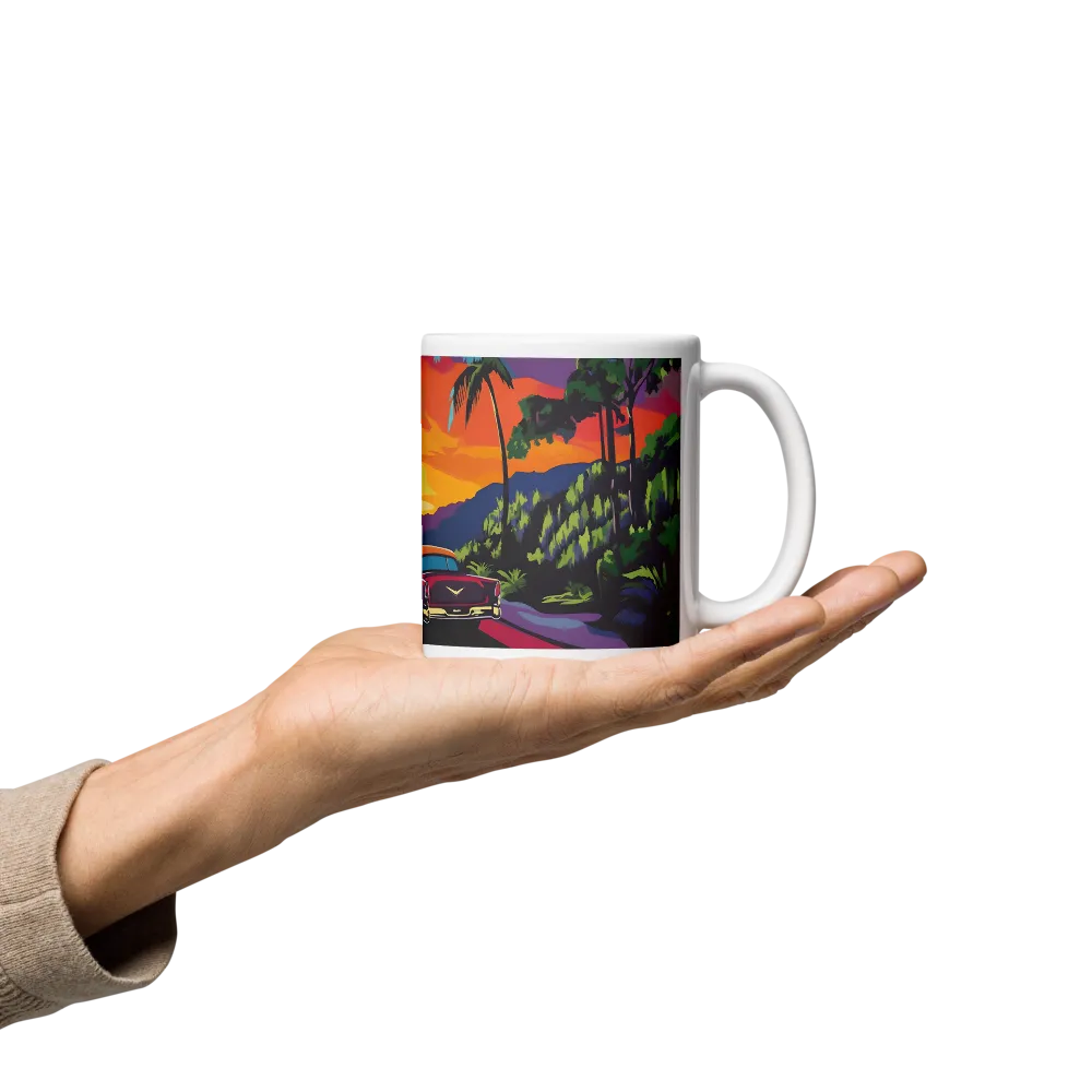 Sunset Drive | Mugs | Multiple Sizes & Colors