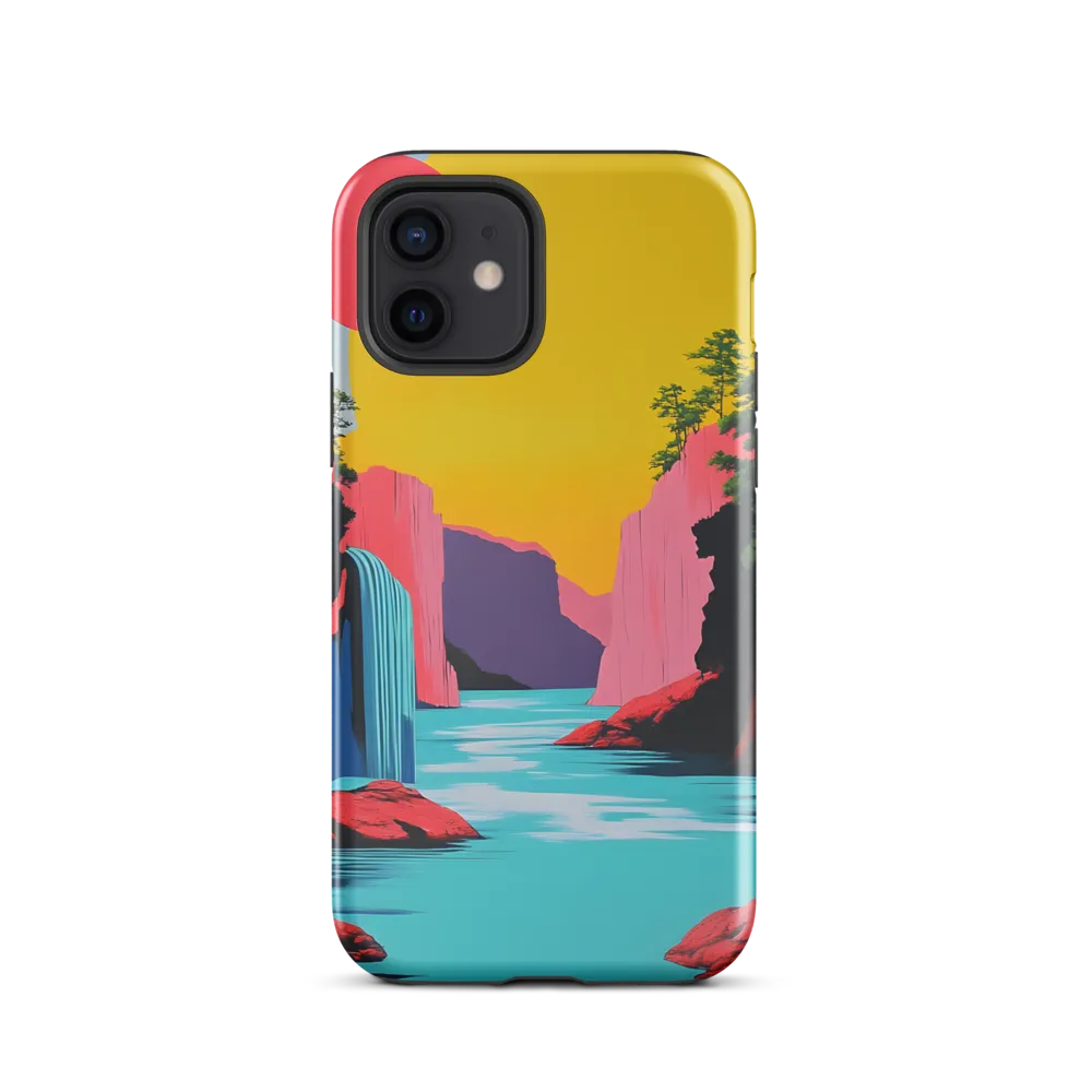 Dreamscape of Pink Cliffs and Turquoise Waters