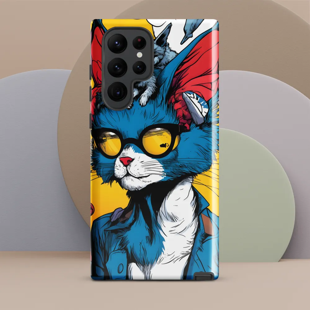 Whimsical Feline Coolness