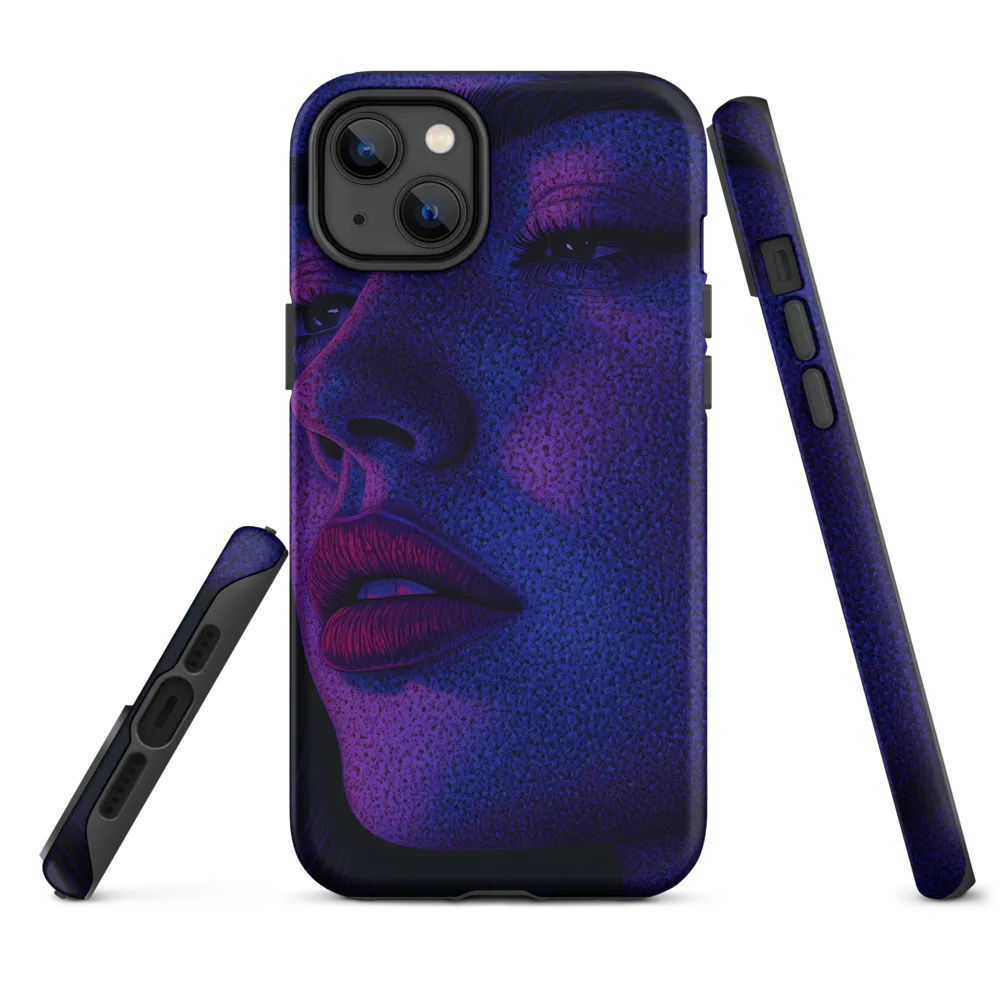 Stippled Neon Profile