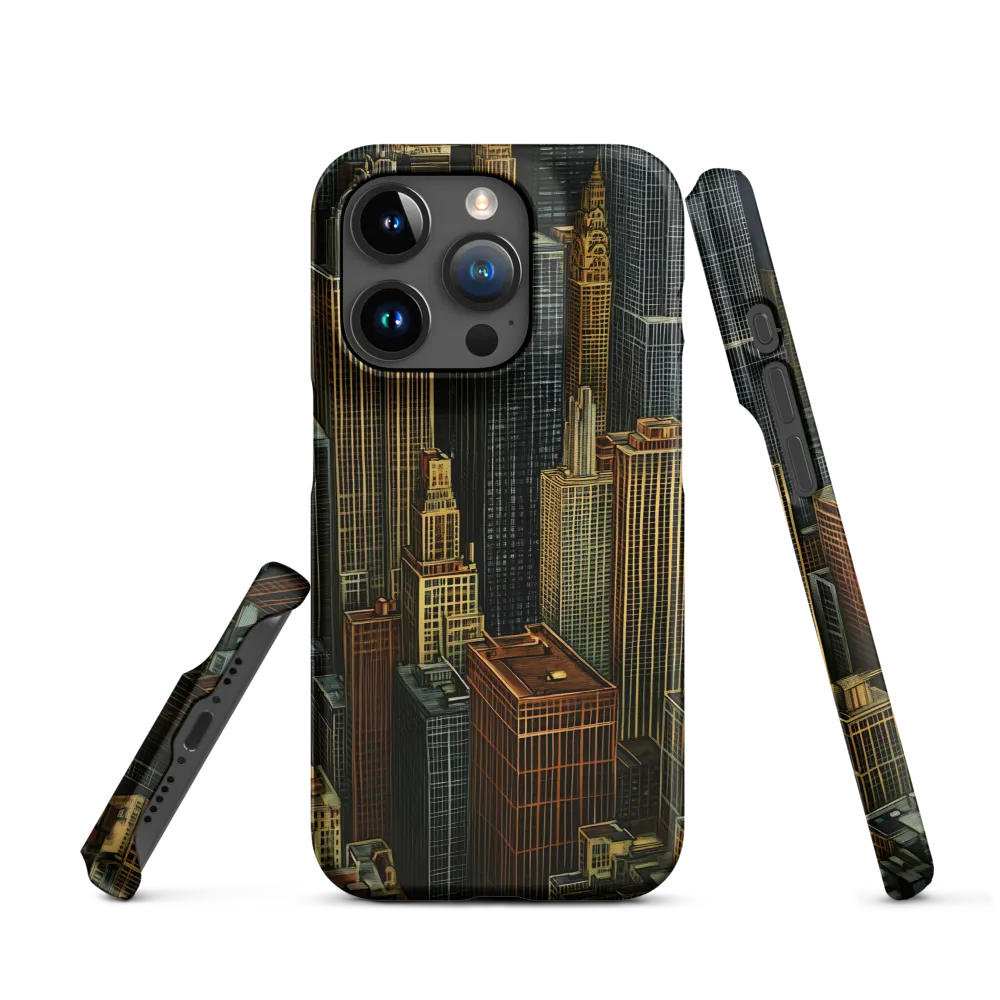 Urban Elegance: A Golden Cityscape