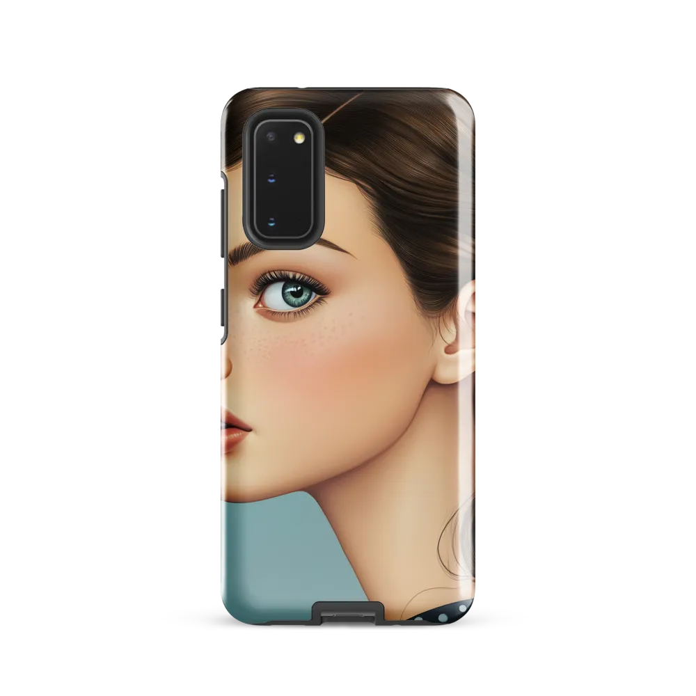 Captivating Gaze: A Modern Portrait