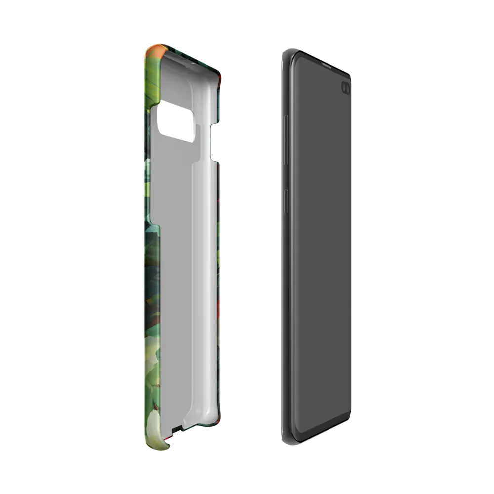 Enigmatic Coils | Phone Case |  S10 | Snap Case | Matte