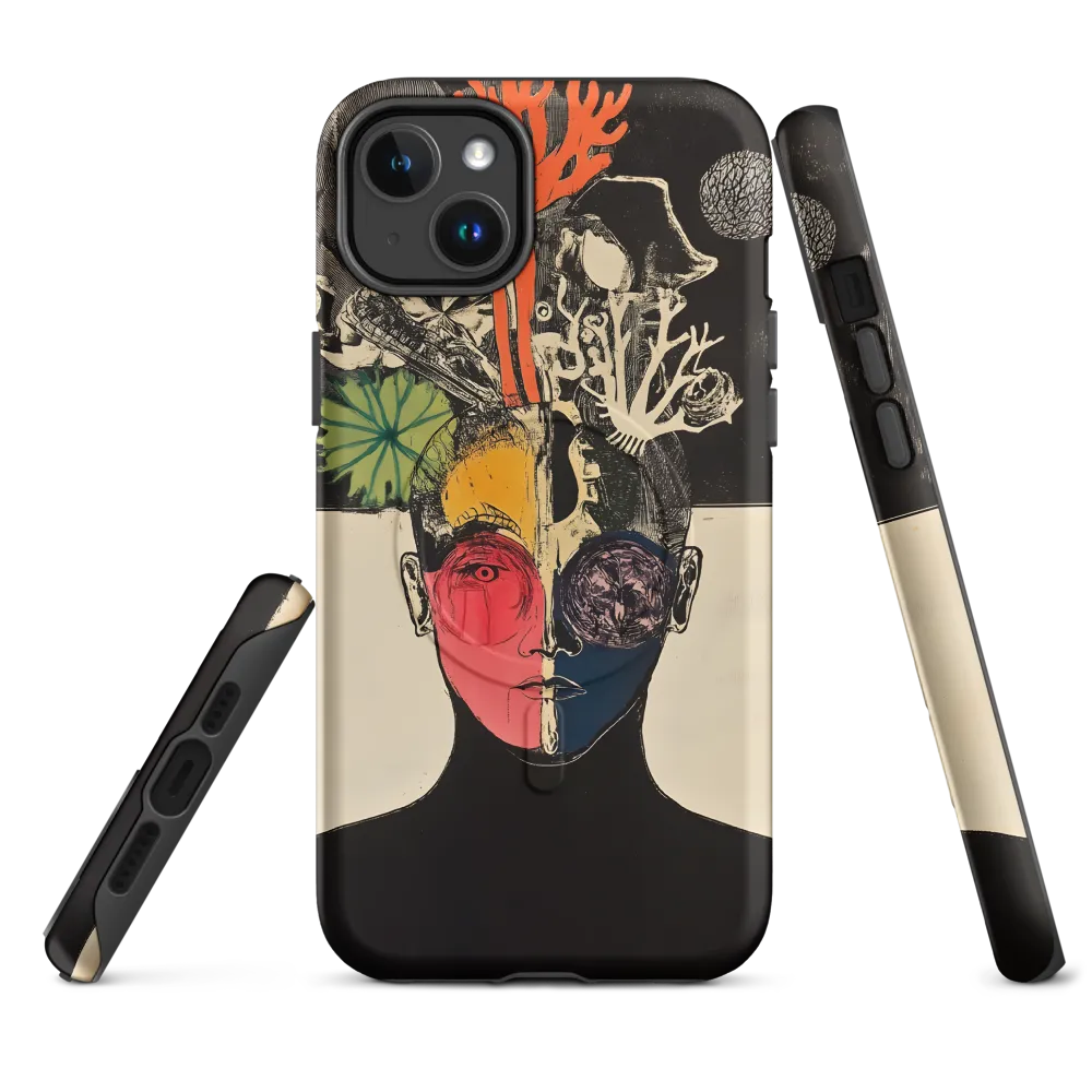 Coral Thoughts | Phone Case |  14 Plus | MagSafe® Tough Case | Matte