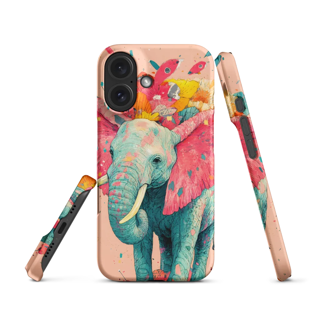 Whimsical Elegance: The Floral Elephant