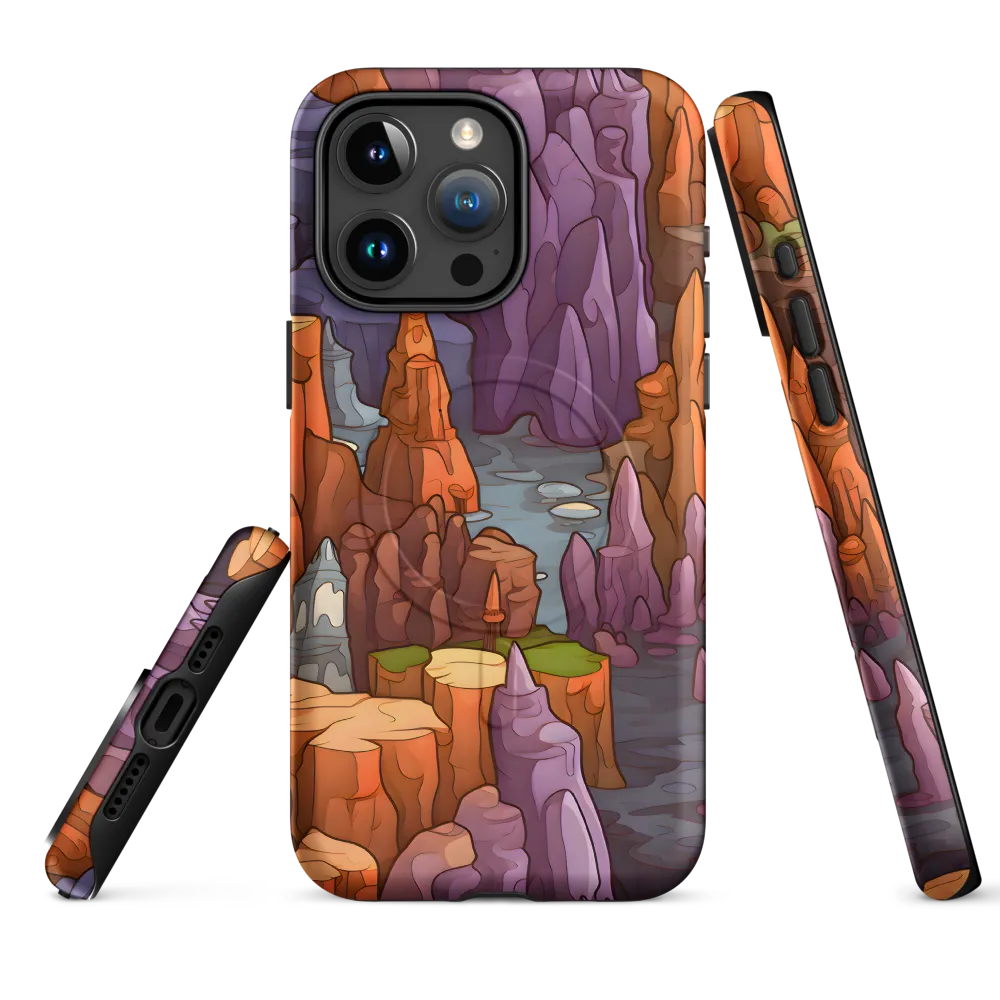 Vibrant Rockscape: A Digital Odyssey