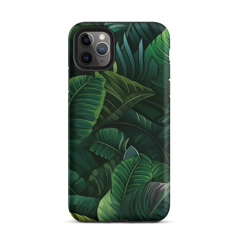 Lush Canopy: A Tropical Foliage Study