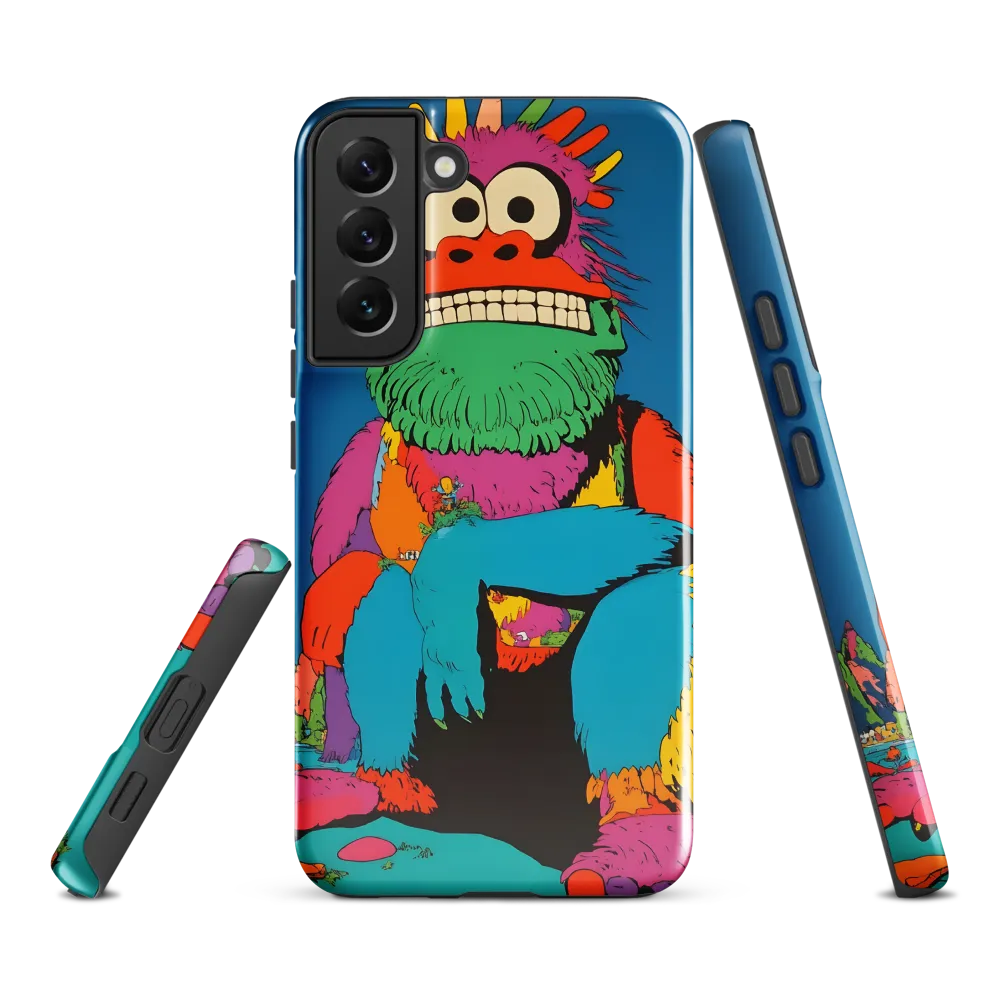 Whimsical Giant: A Playful Monster Encounter
