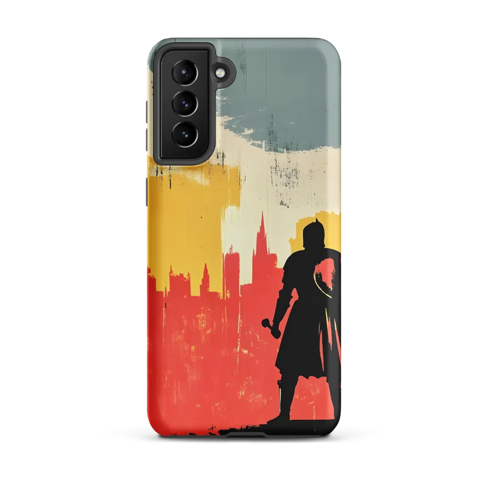 Hero in the Urban Dawn | Phone Case |  S21 Plus | Tough Case | Matte