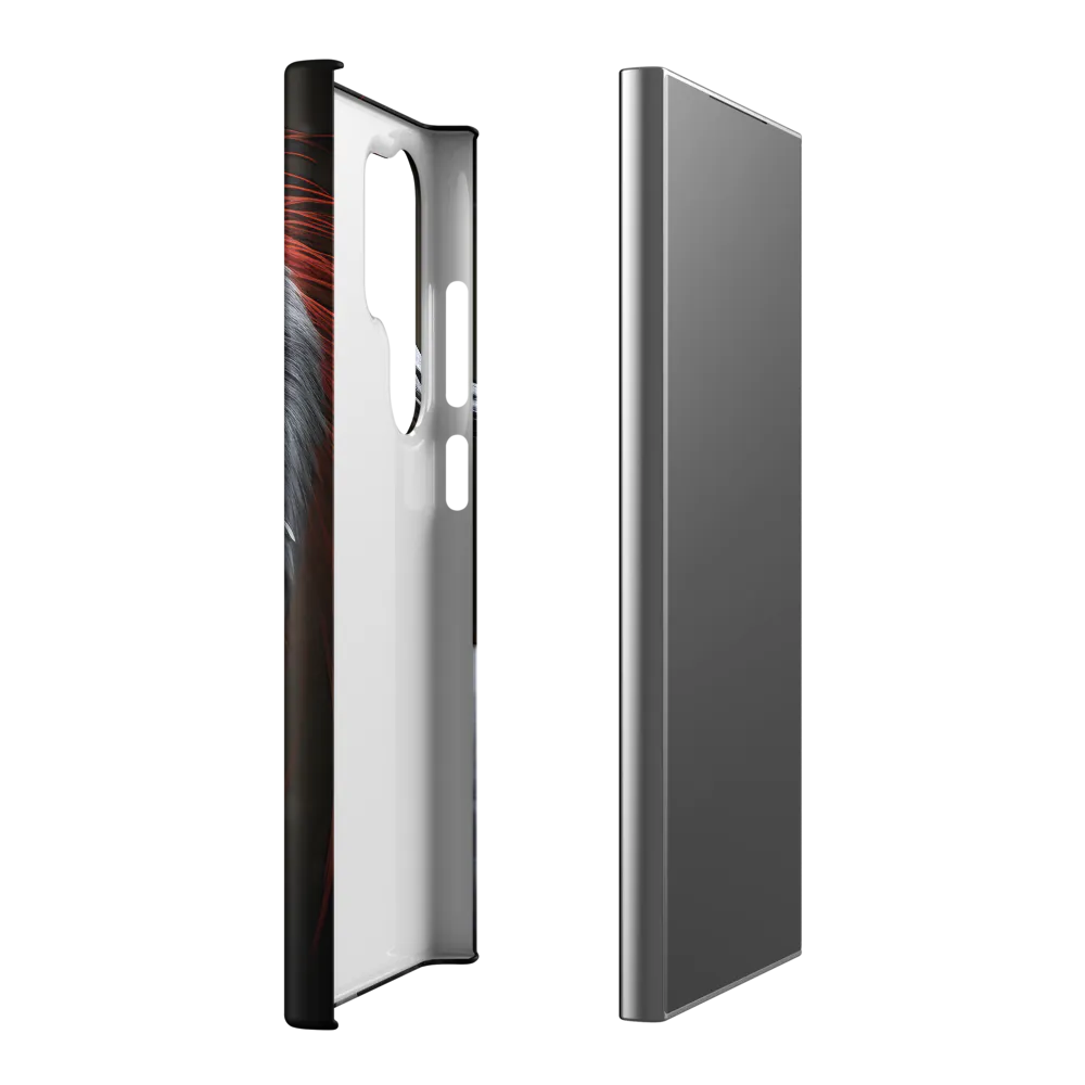 Ember-Crested Elegance | Phone Case |  S24 Ultra | Snap Case | Matte