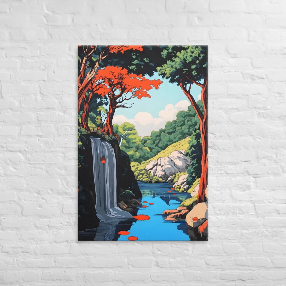 Elysian Cascade | Art Print