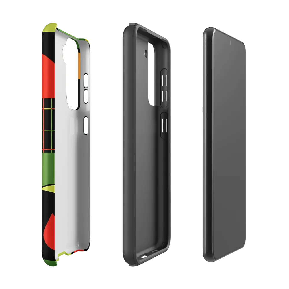 Geometric Harmony | Phone Case |  S21 | Tough Case | Matte