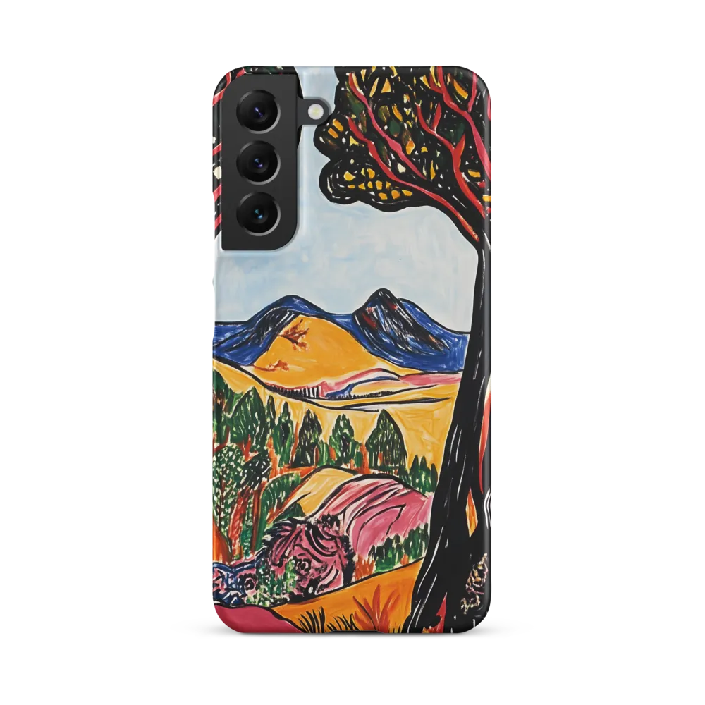 Vibrant Nature's Embrace | Phone Case |  S22 Plus | Snap Case | Matte