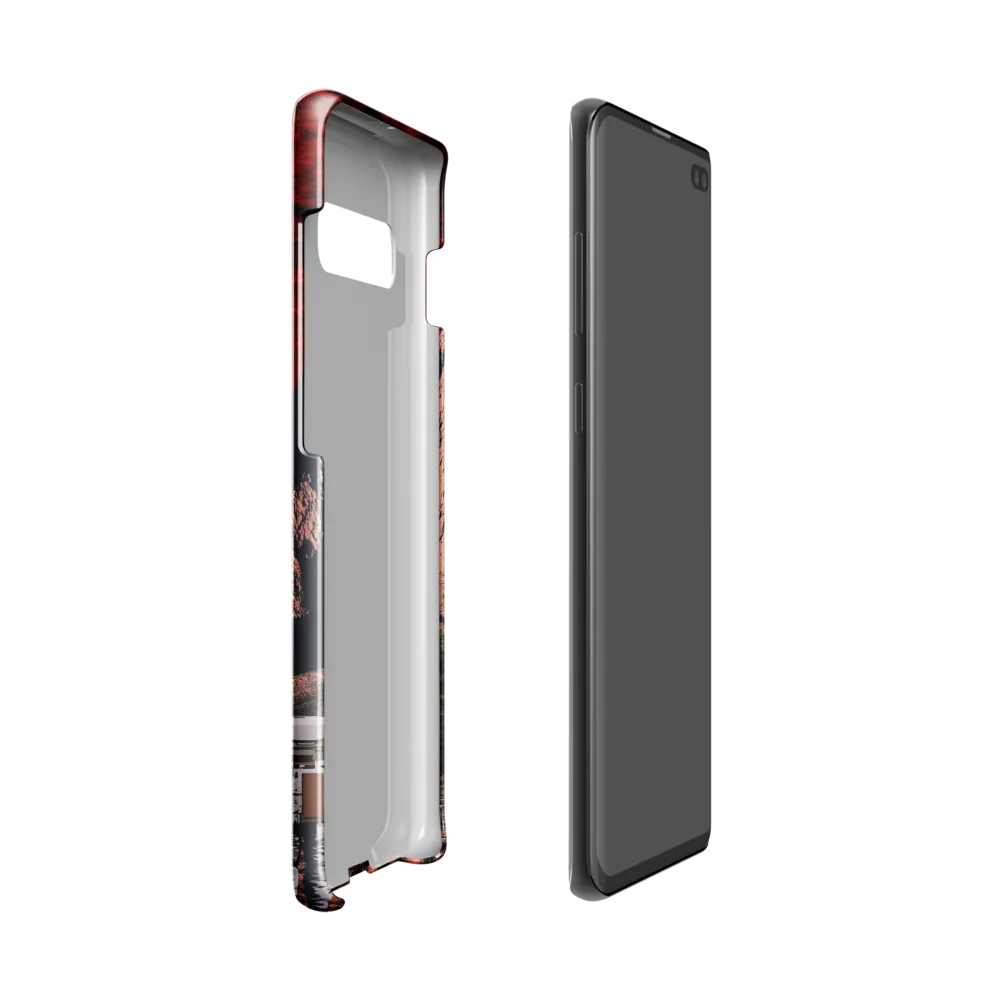 Beyond the Mountains: An Astronaut's Journey | Phone Case |  S10 | Snap Case | Glossy