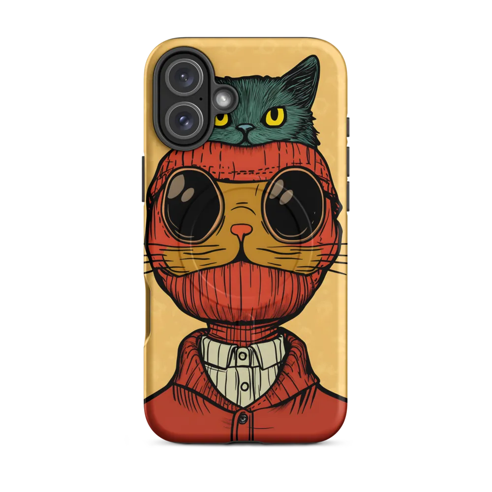 Whimsical Fusion: Cat and Human