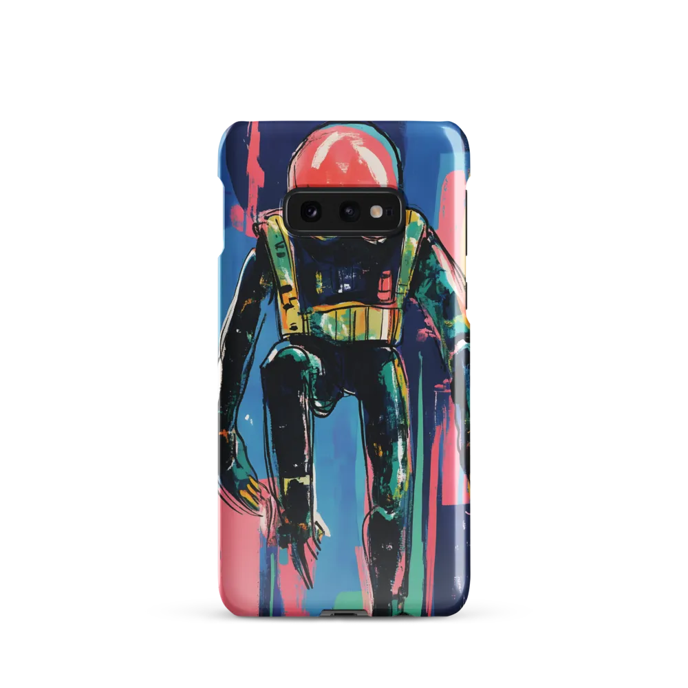 Diver in Vibrant Motion