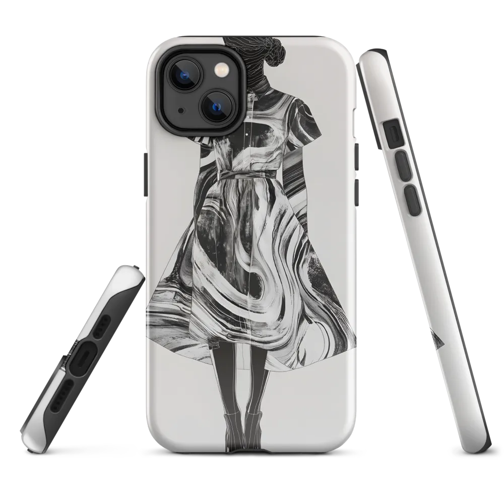 Whirls of Elegance: A Contemporary Fashion Design