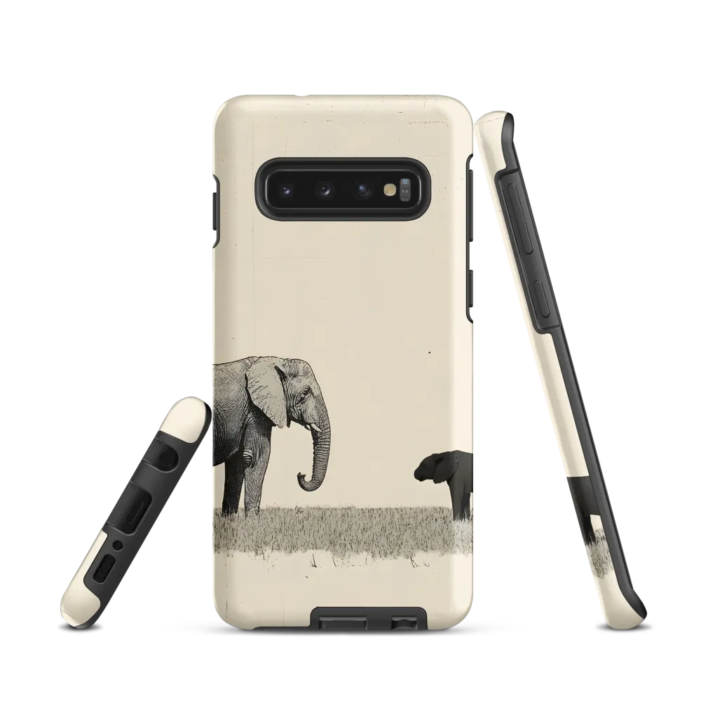 Contrasting Companions | Phone Case |  S10 | Tough Case | Matte