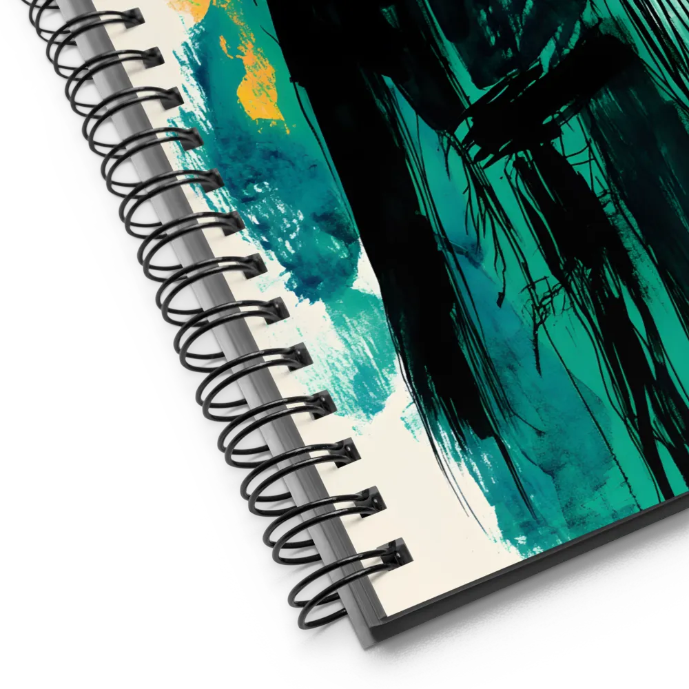 Veil of Mystery | Spiral Notebook