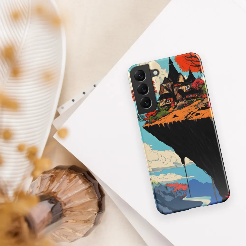 Whispers of the Cliff House | Phone Case |  S22 Plus | Snap Case | Glossy