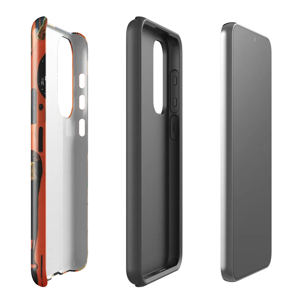 Futuristic Portrait of a Woman | Phone Case |  S23 Plus | Tough Case | Glossy