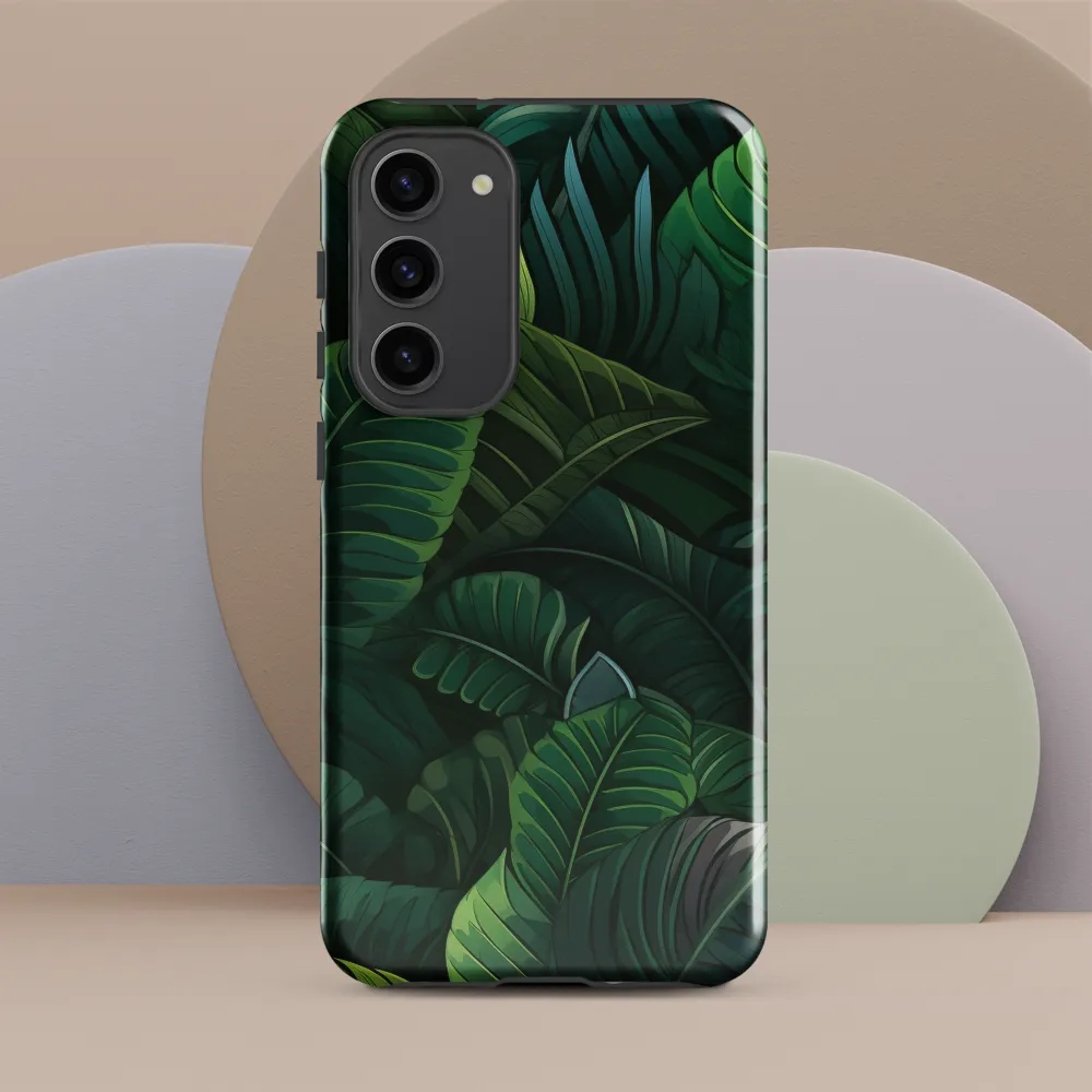 Lush Canopy: A Tropical Foliage Study