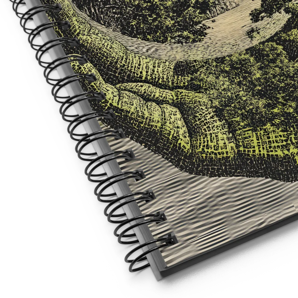 Embrace of Nature's Sphere | Spiral Notebook