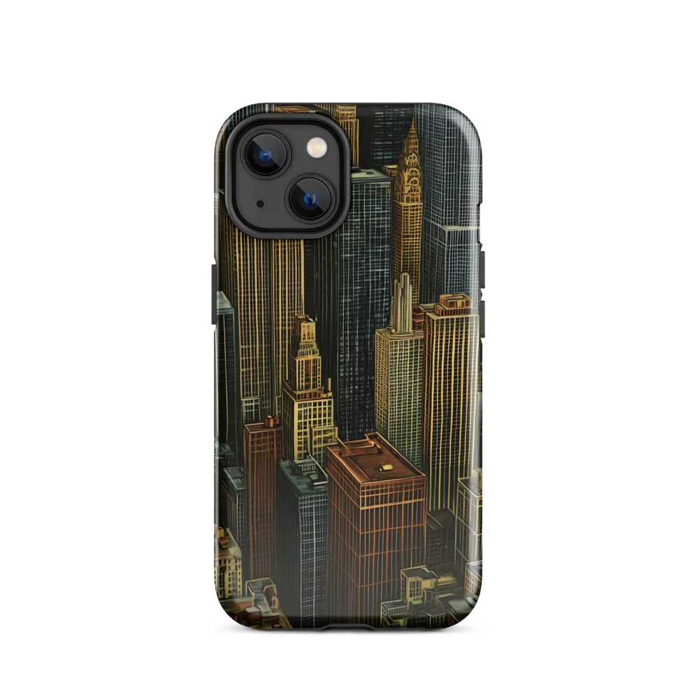 Urban Elegance: A Golden Cityscape