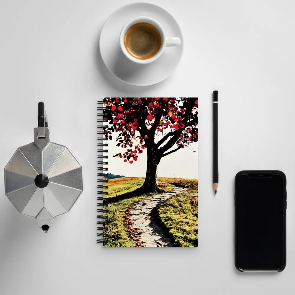 Autumn's Embrace | Spiral Notebook