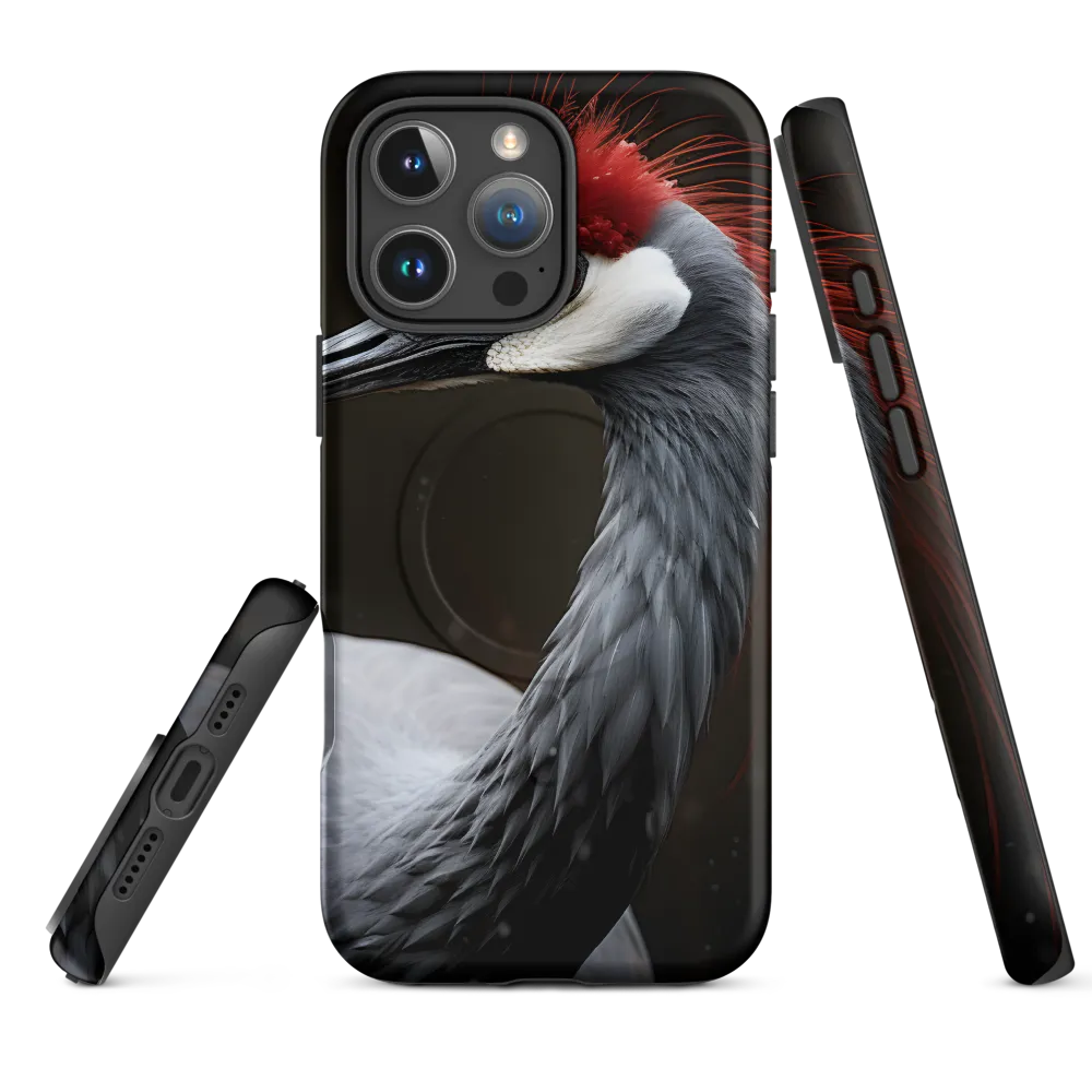 Ember-Crested Elegance | Phone Case |  16 Pro Max | MagSafe® Tough Case | Matte