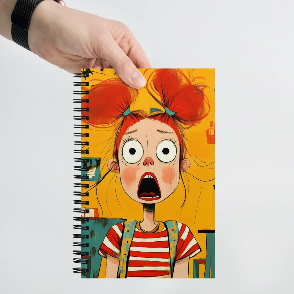 The Shock of Discovery | Spiral Notebook