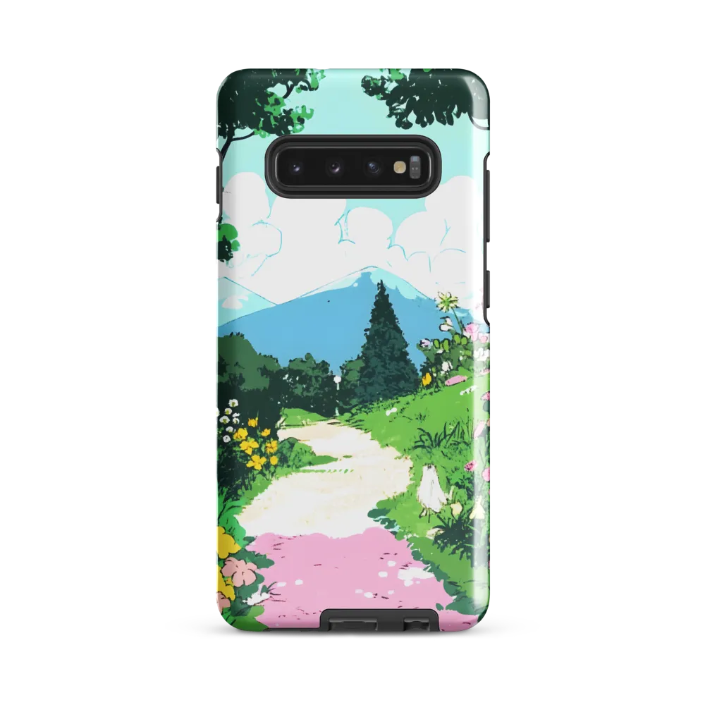 A Serene Journey Through Nature | Phone Case |  S10 Plus | Tough Case | Glossy