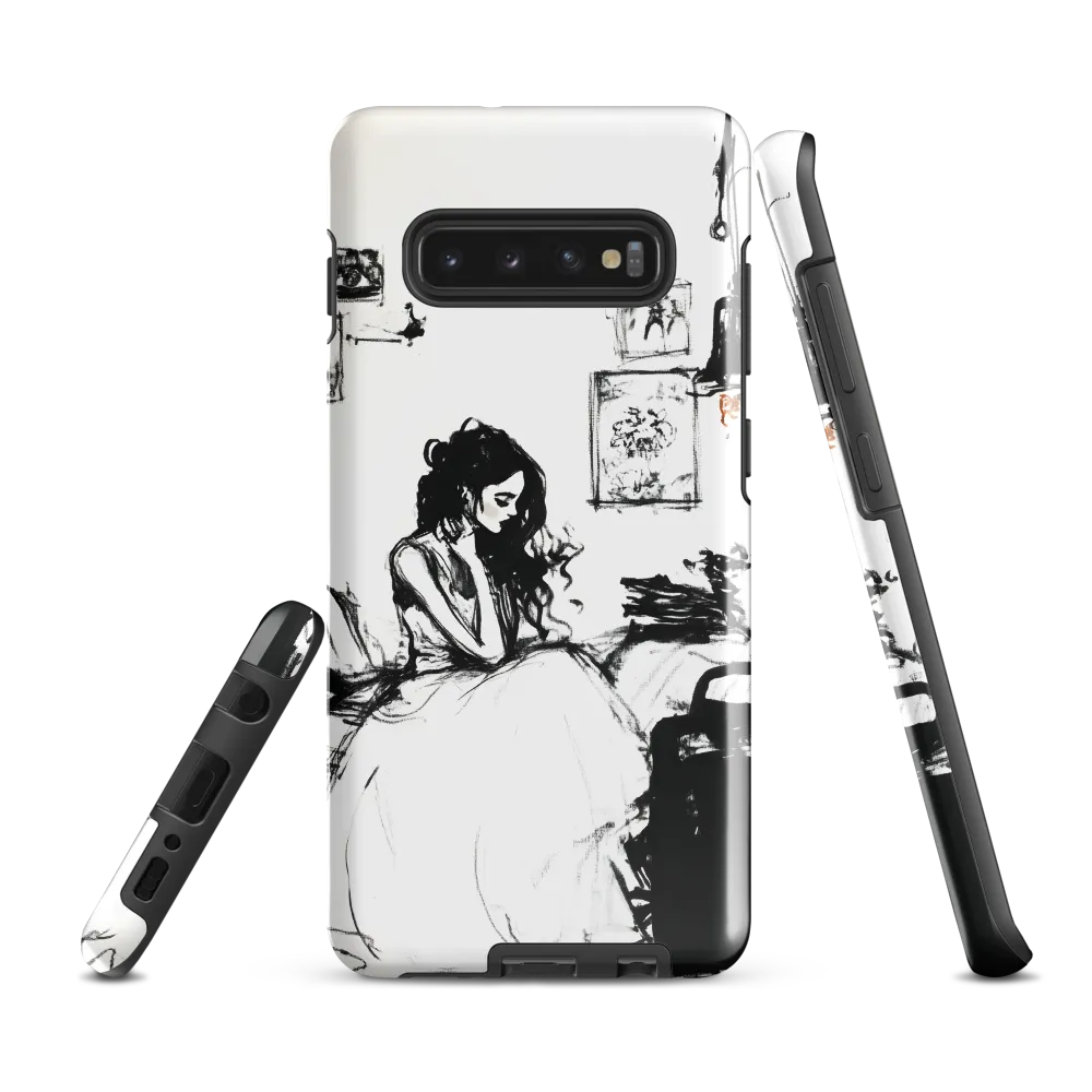 Reflections of Solitude | Phone Case |  S10 Plus | Tough Case | Glossy