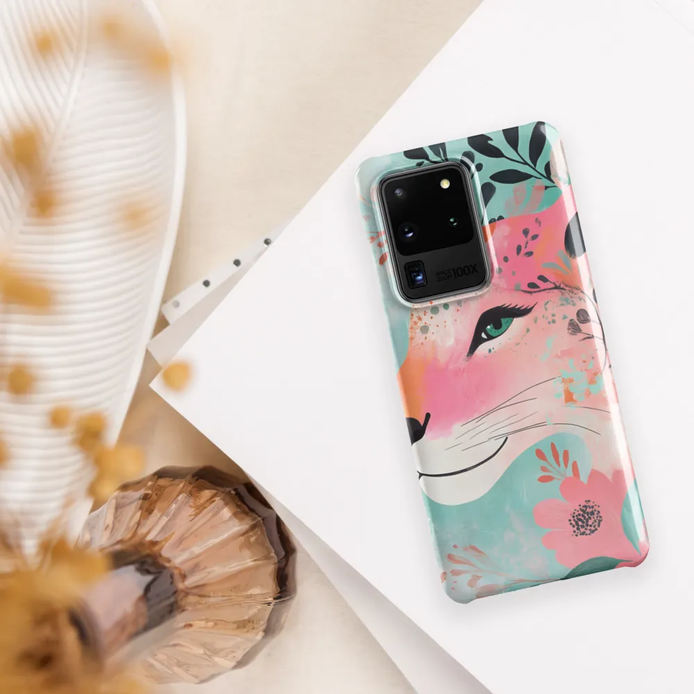 Whimsical Majesty: A Floral Lion